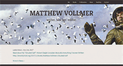 Desktop Screenshot of matthewvollmer.com